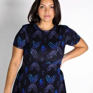 Black Panther Cakeworthy Skater Skirt